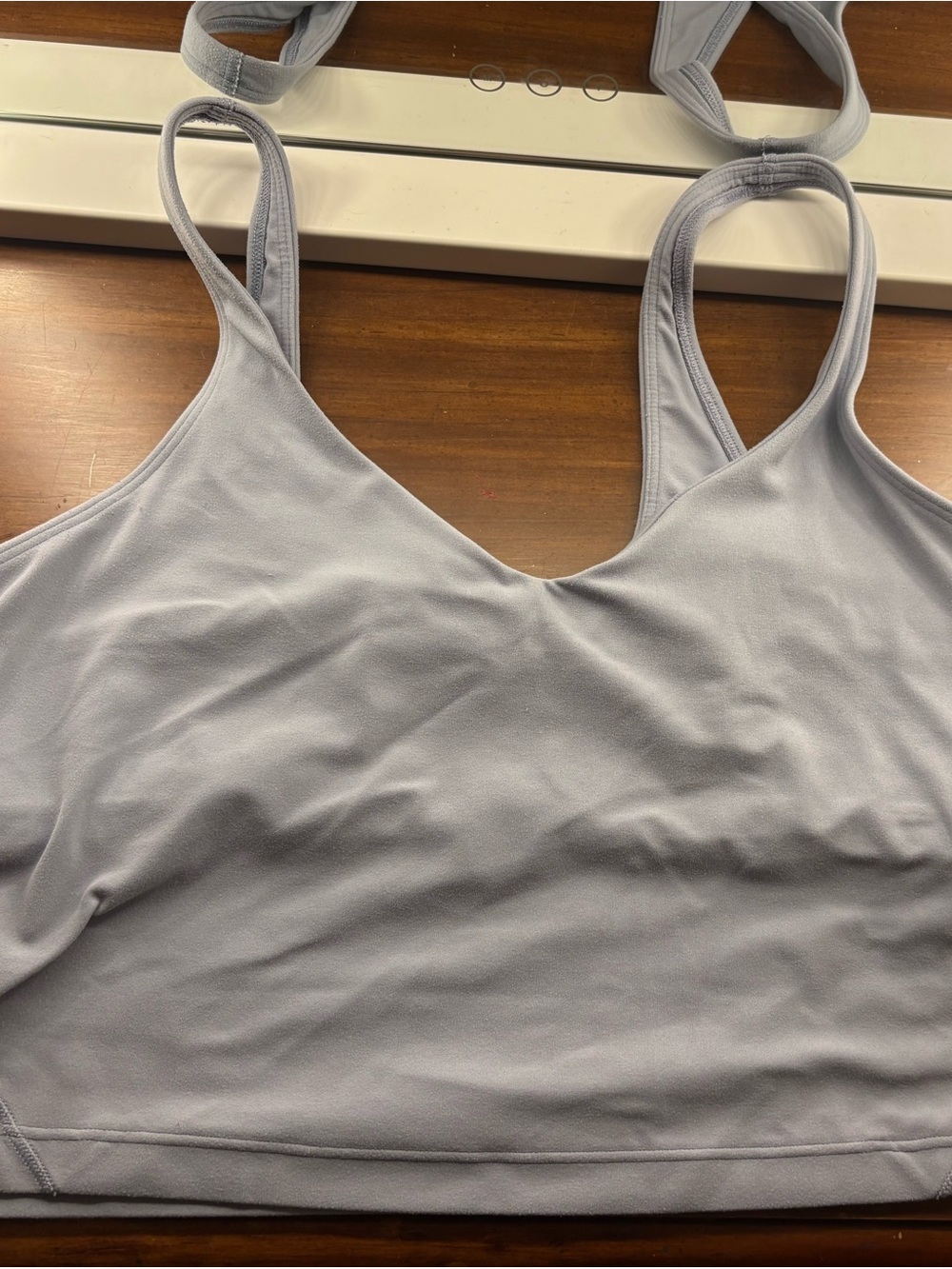 Lululemon Light Gray Sports Bra – Pre-Owned